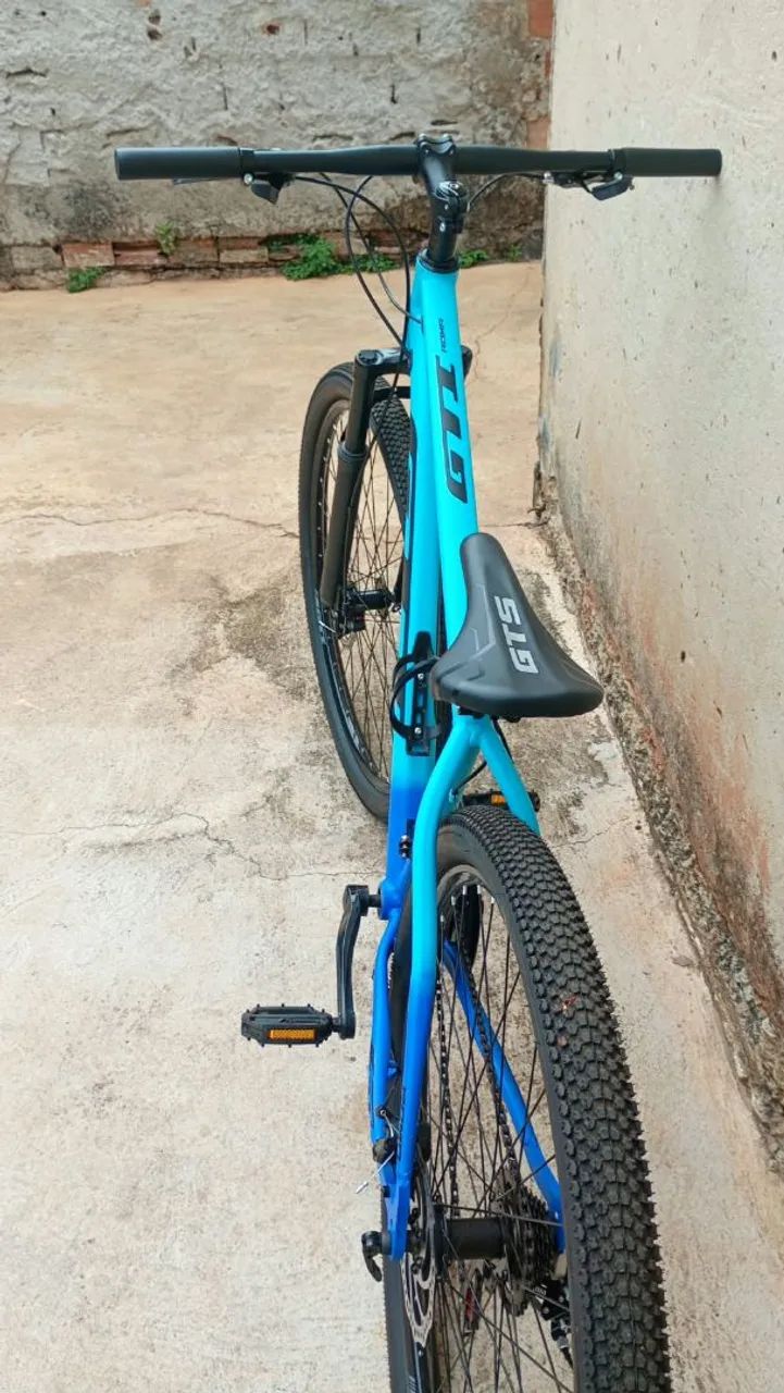 Bicicleta Aro 29 GTI Azul  - Foto 5