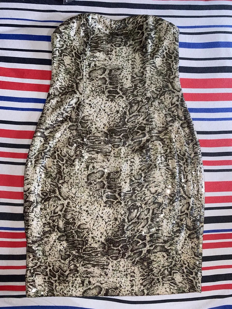 Vestido Strass 