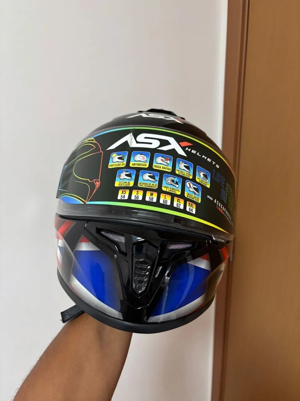 CAPACETE ASX - Foto 3