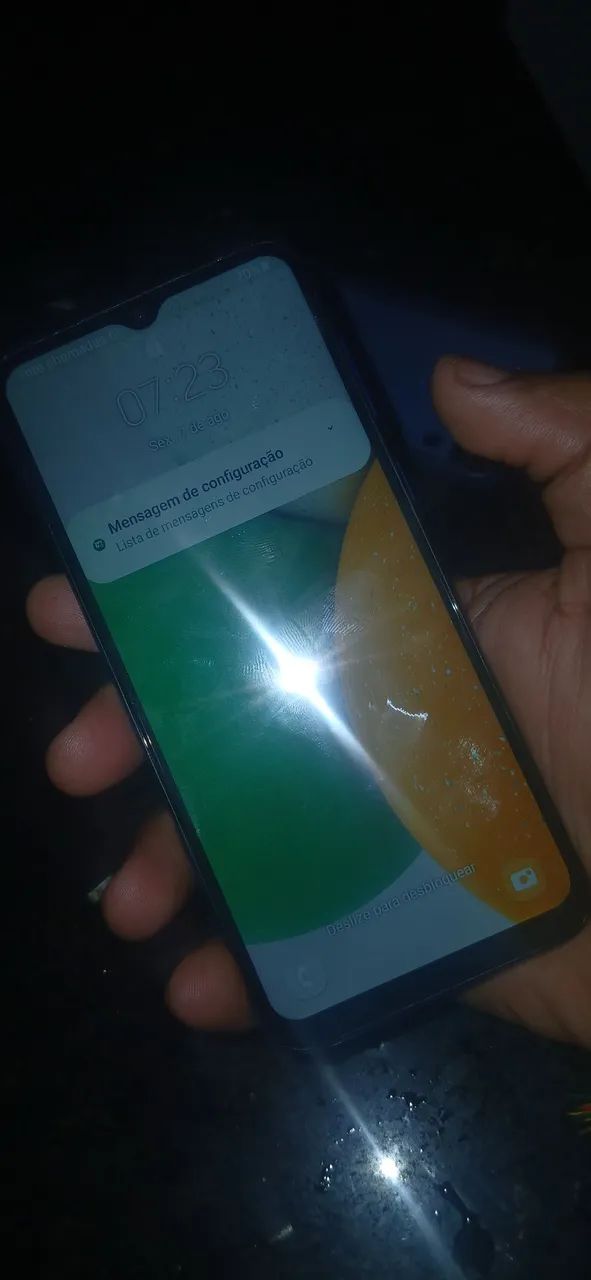 Vendo Celular Samsung A3 core e um corrente de prata 60cm nova 