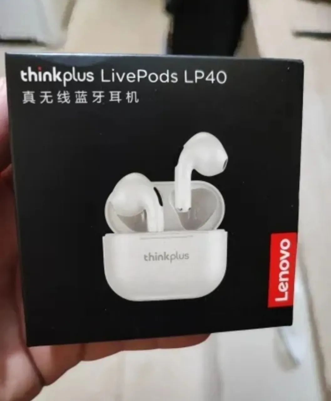 Fone Bluetooth Lenovo LP40 TWS 5.1 Android iPhone Novo Original - Foto 3