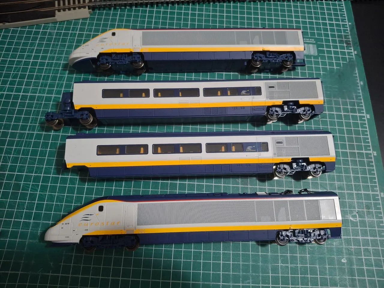 Conjunto Trem Eurostar escala OO - Foto 5