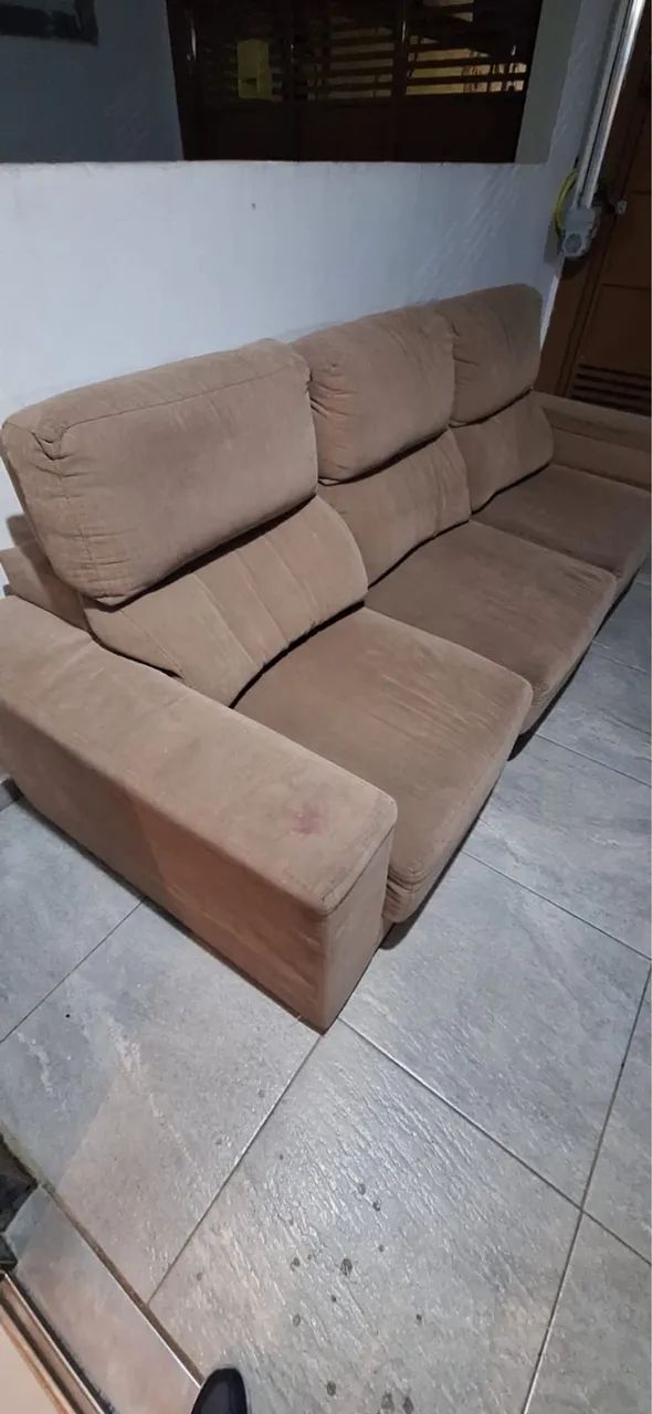 Sofá retrátil 3 lugares - Foto 2