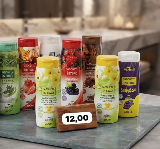 Sabonetes íntimo feminino 
