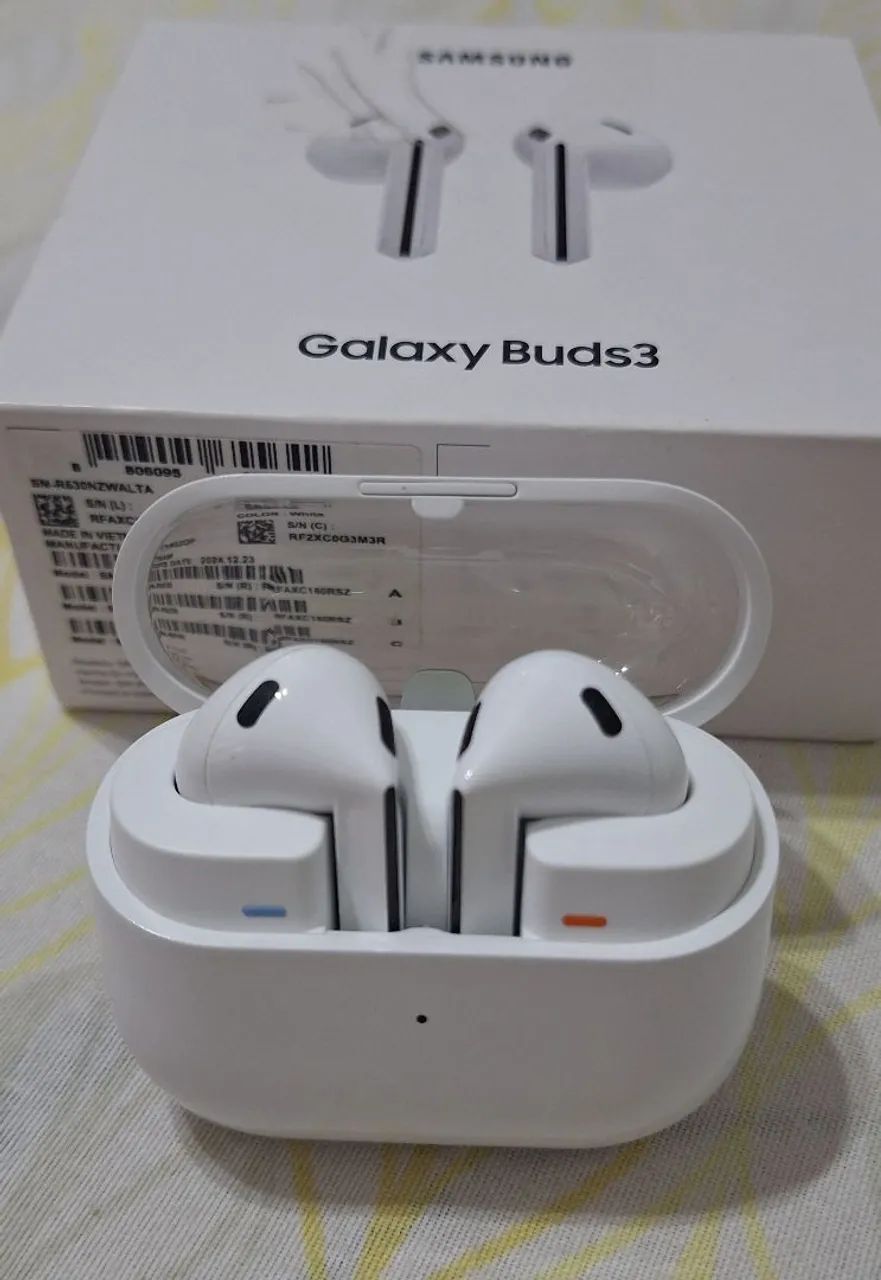Samsung Galaxy Buds3 Original | Perfeito Estado - Fones de Ouvido