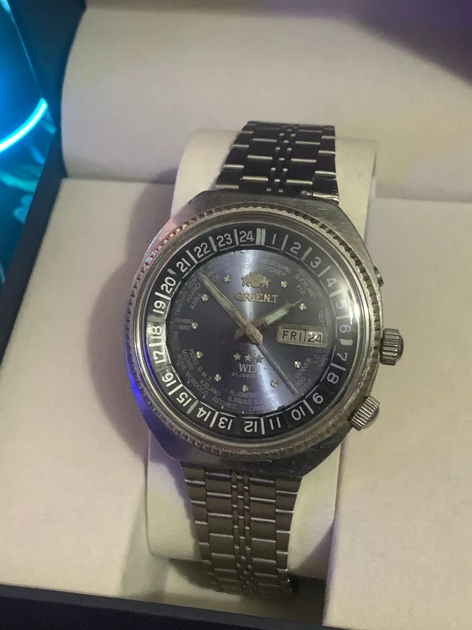 Relógio Orient WD automático 