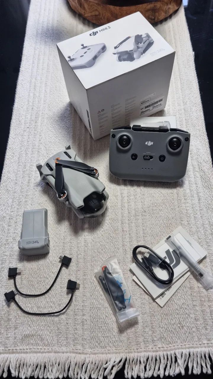 Dji mini 3 controle sem tela homologado