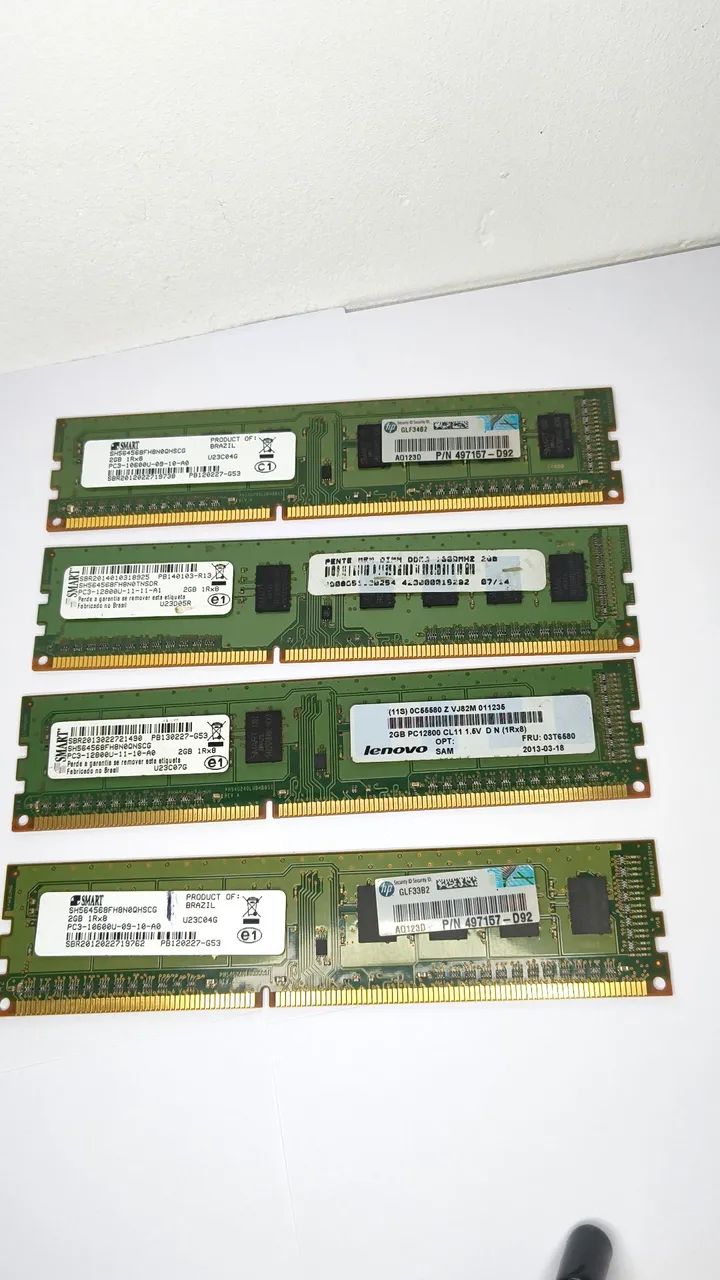 Memória 2 GB  DDR3 - Leia o Anúncio