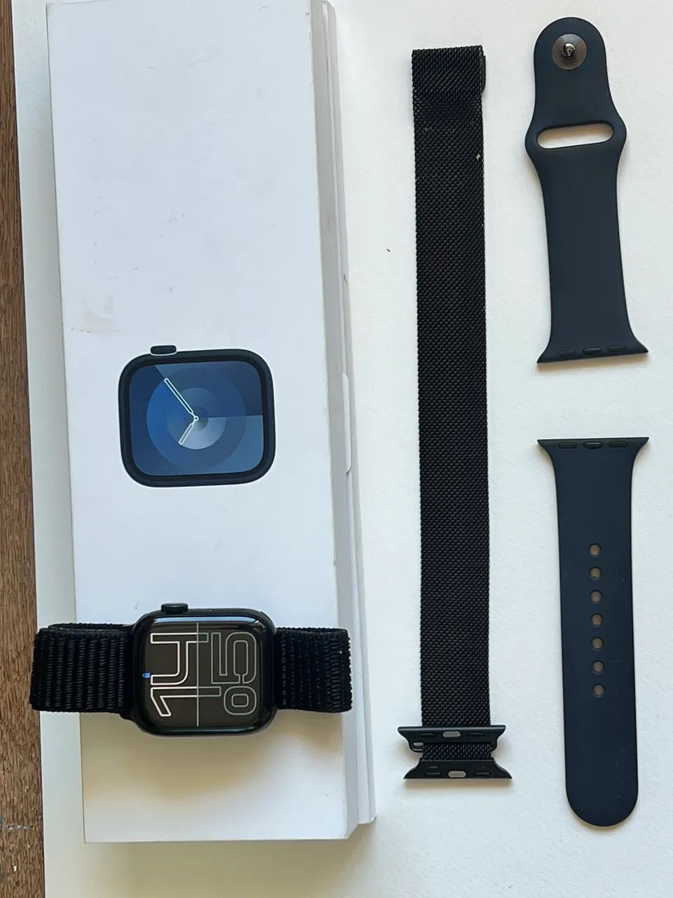Apple watch Series 9 - 41 mm, bateria 100% - Smartwatches - Praia