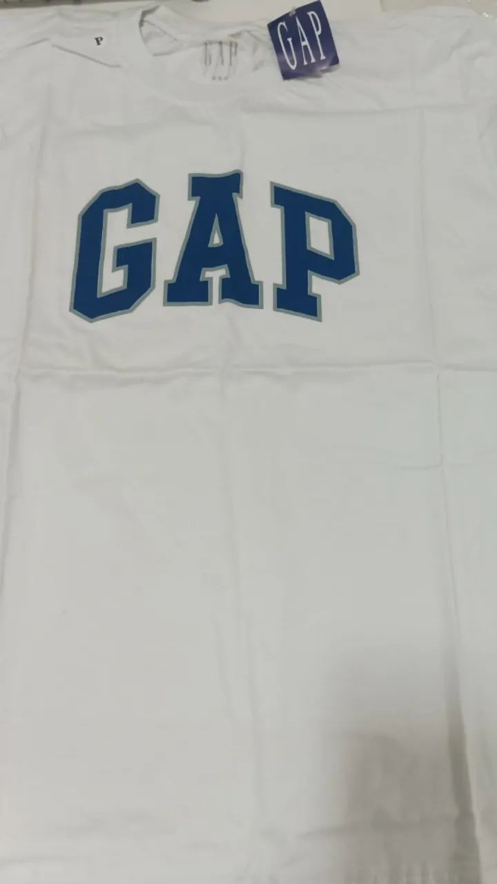 camiseta Gap branca p wpp:43. *