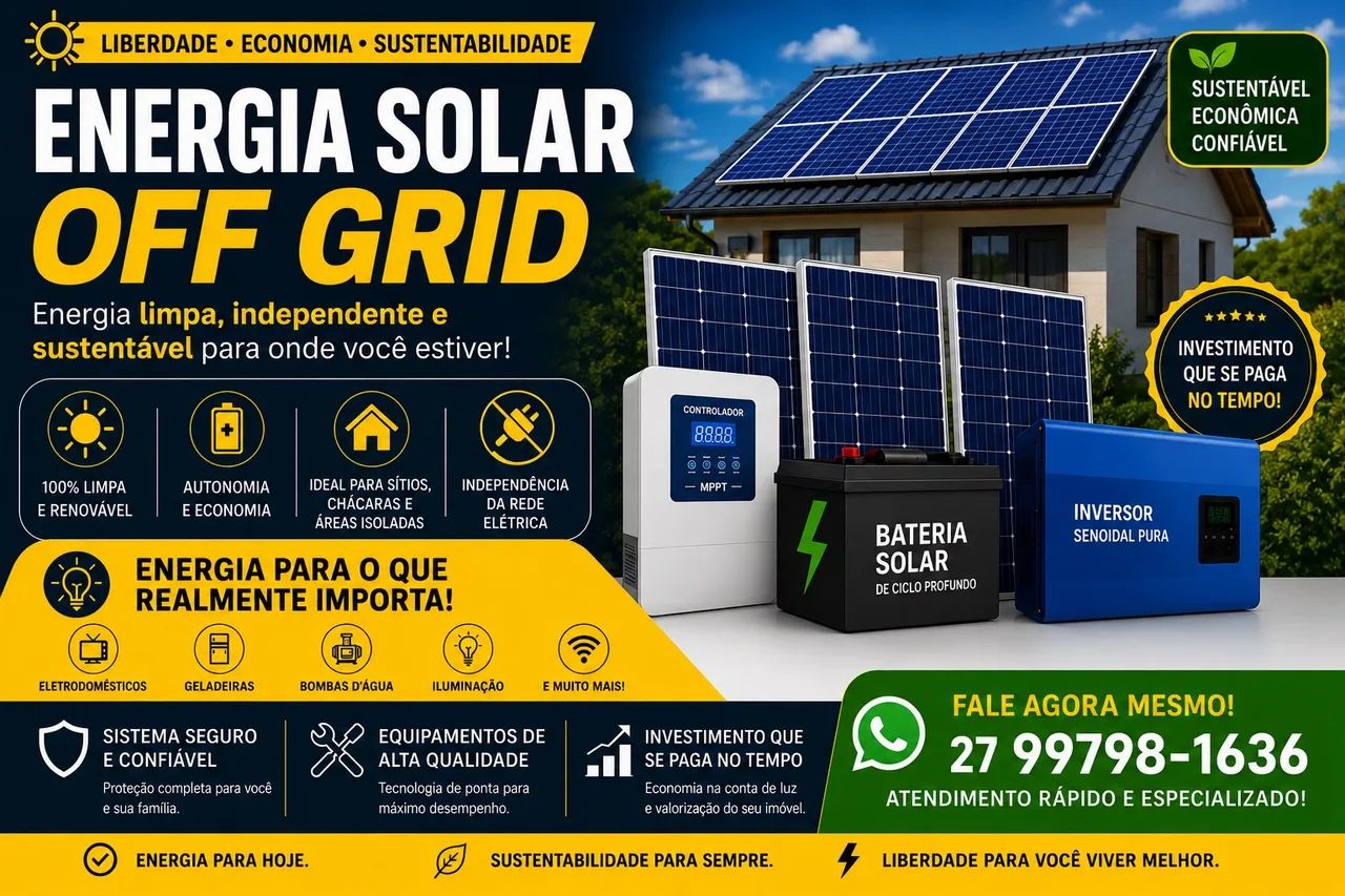 Energia Solar OFF-GRiD