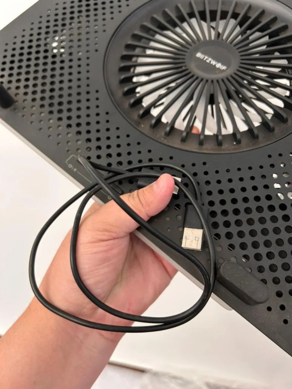 Suporte para notebook BlitzWolf BW-HS1 | 5 Fans + RGB - Foto 5