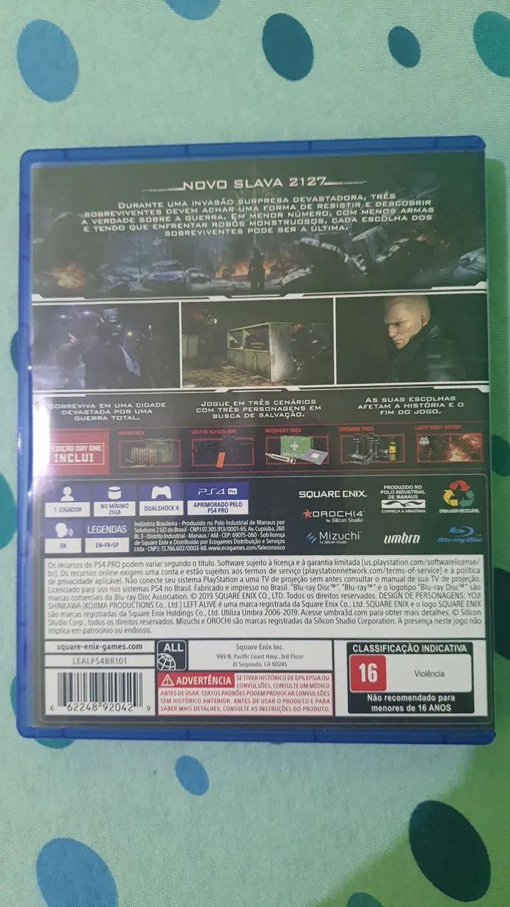 Jogo de Ps4 - Left Alive - Foto 3