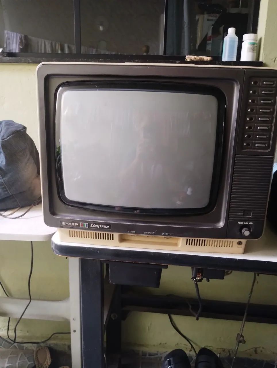 Tv retro Sharp linytron 14 polegadas  - Foto 2