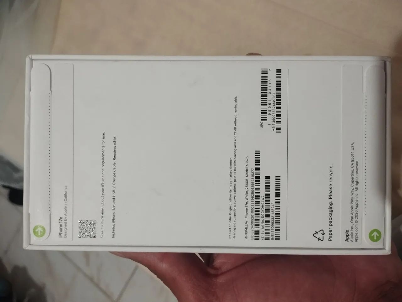 IPHONE 17E 256GB - Foto 2