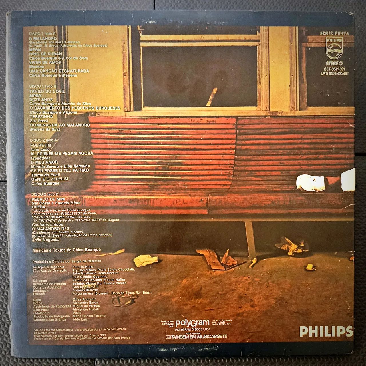 LP ÓPERA DO MALANDRO - Chico Buarque  - Foto 2
