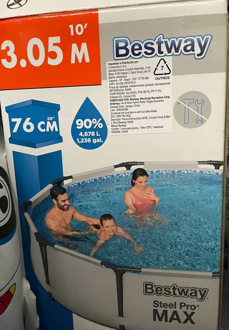 Piscina Bestway 4.678 litros
