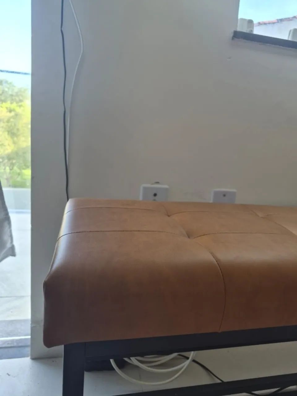 Banco/ Sapateira com Estofado Impermeável - Foto 4