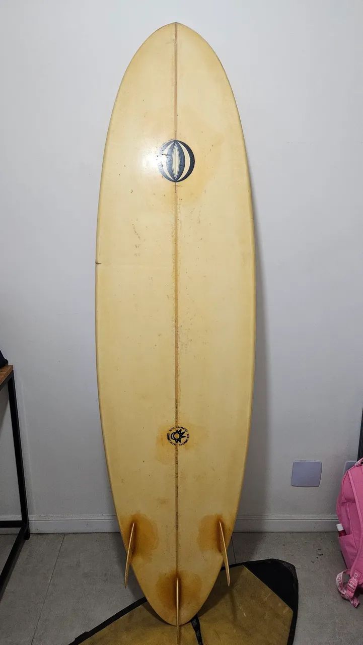 Prancha de Surf Leo Carratu com Capa e Deck - Foto 2