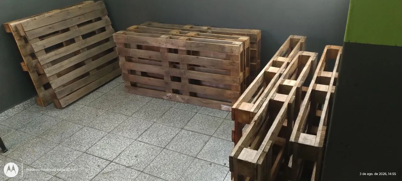 Paletes de madeira em ótimo estado 