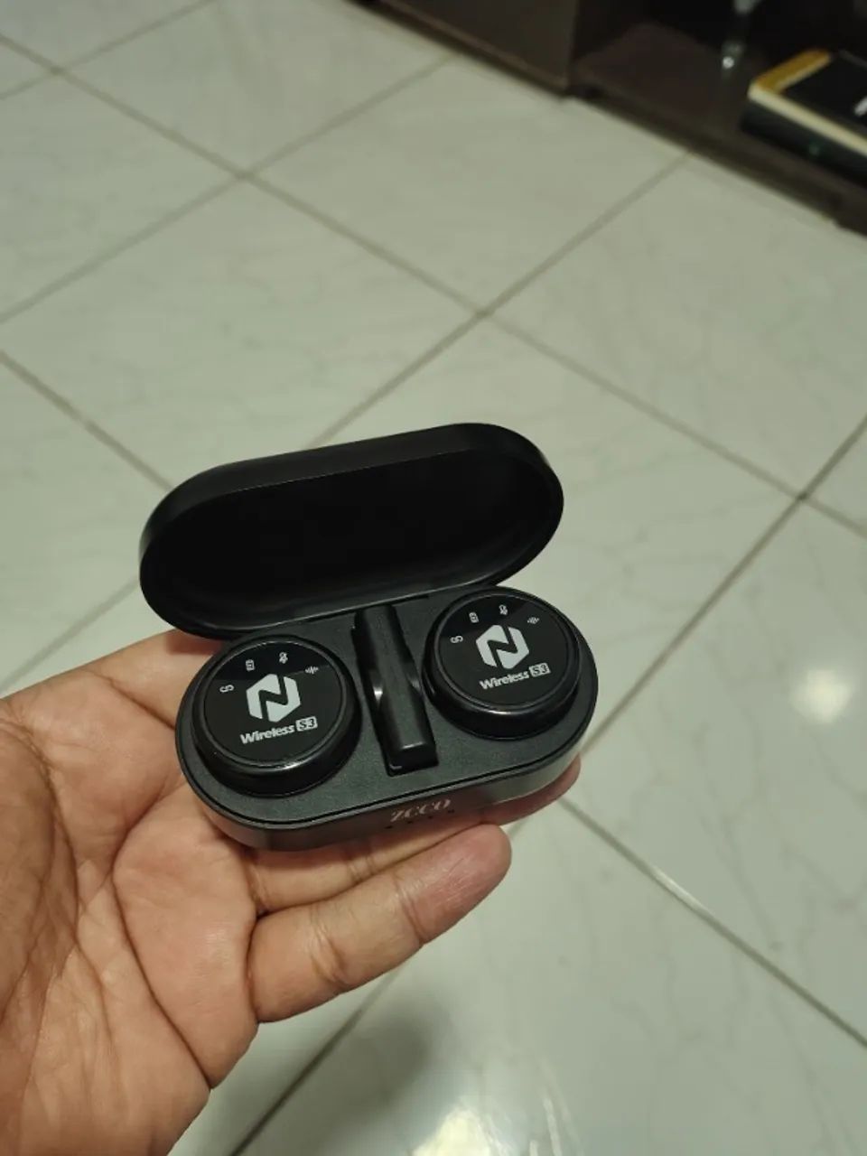  Microfone de Lapela Duplo Profissional da ZCCO S3 