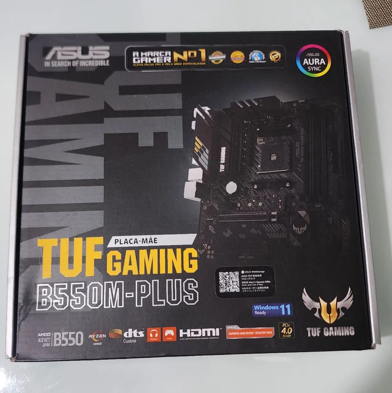 Placa mãe TUF Gaming B550M-Plus
