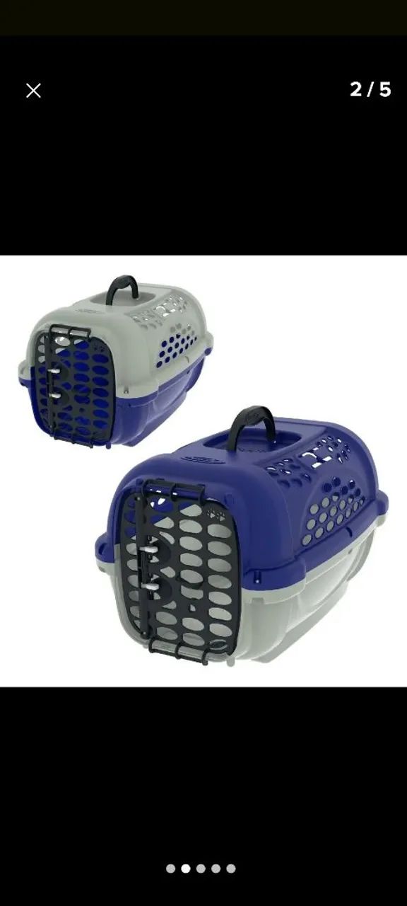 Caixa de transporte para cachorro 