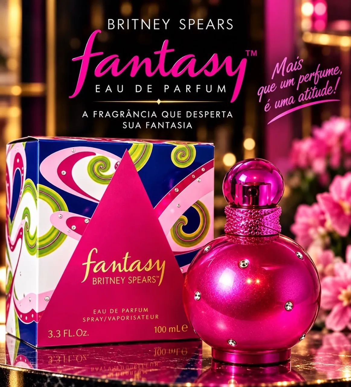 Perfume BRITNEY SPEARS FANTASY - EAU DE PARFUM 100ML