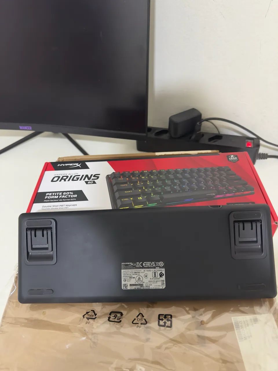 HyperX Alloy Origins 60 c/ Nota Fiscal - Foto 4