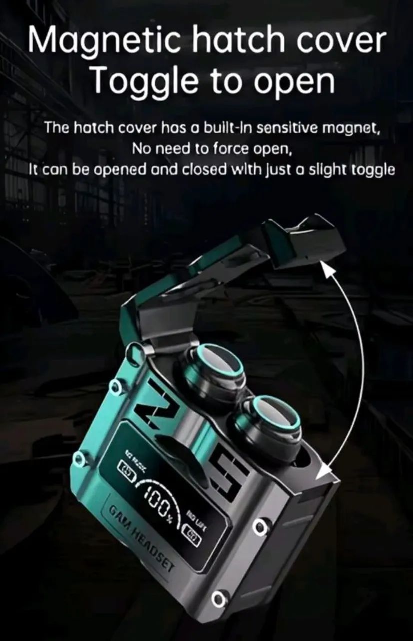 Fone de Ouvido Bluetooth TWS M25 Gamer com Display LED  - Foto 3