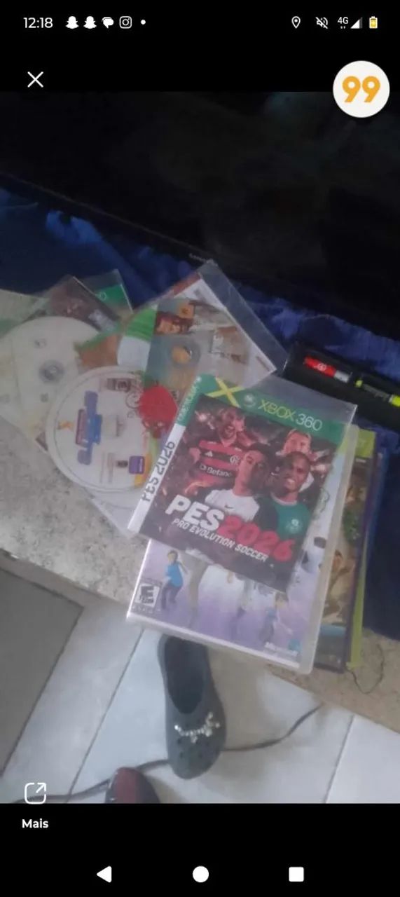 Vendo Xbox 360 dois controles kinect - Foto 3