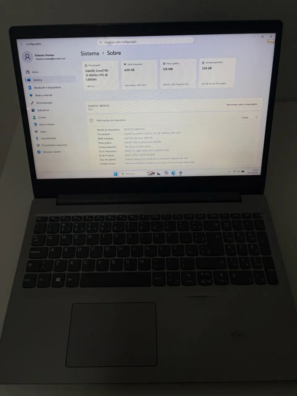 Notebook Lenovo IdeaPad S145  - Foto 5