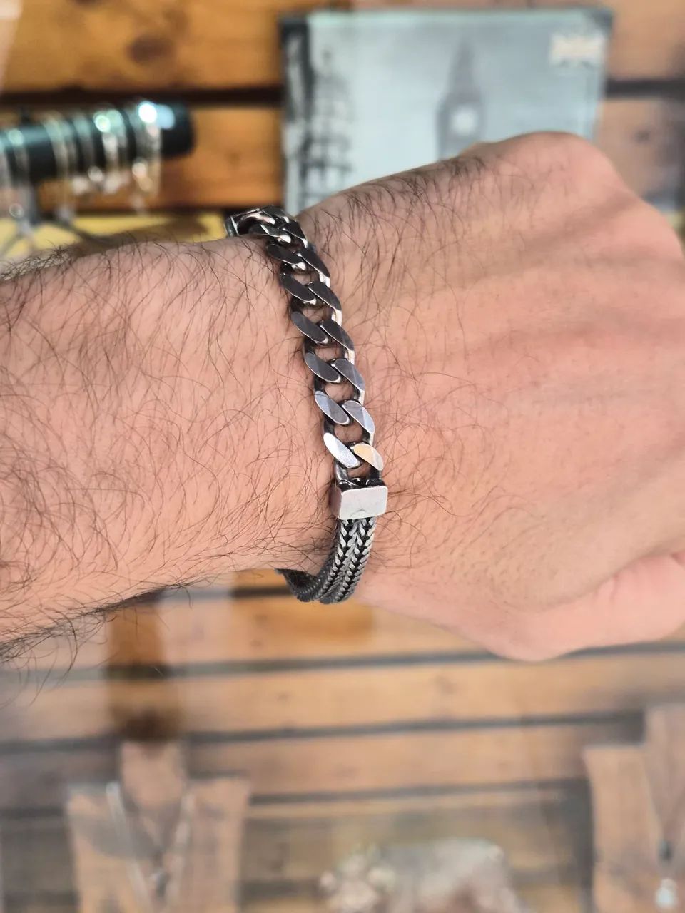 Pulseira Prata de Bali  - Foto 4