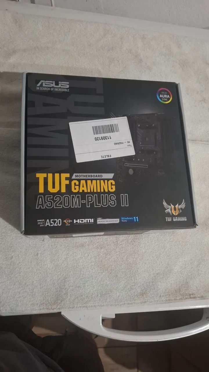 Placa-mãe ASUS TUF Gaming A520M-PLUS 