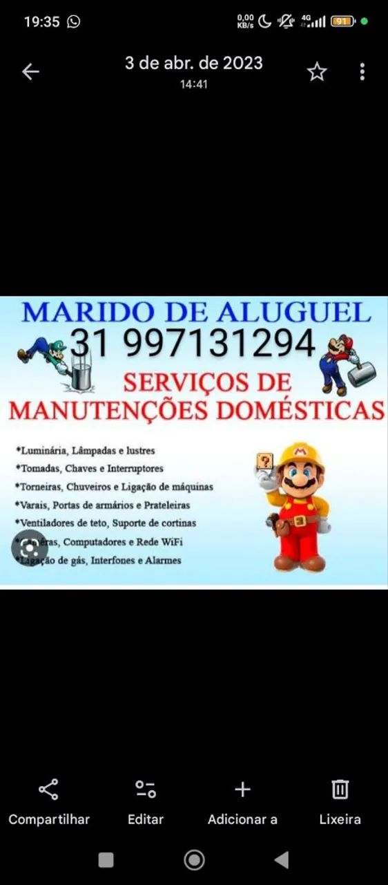 Marido de aluguel 