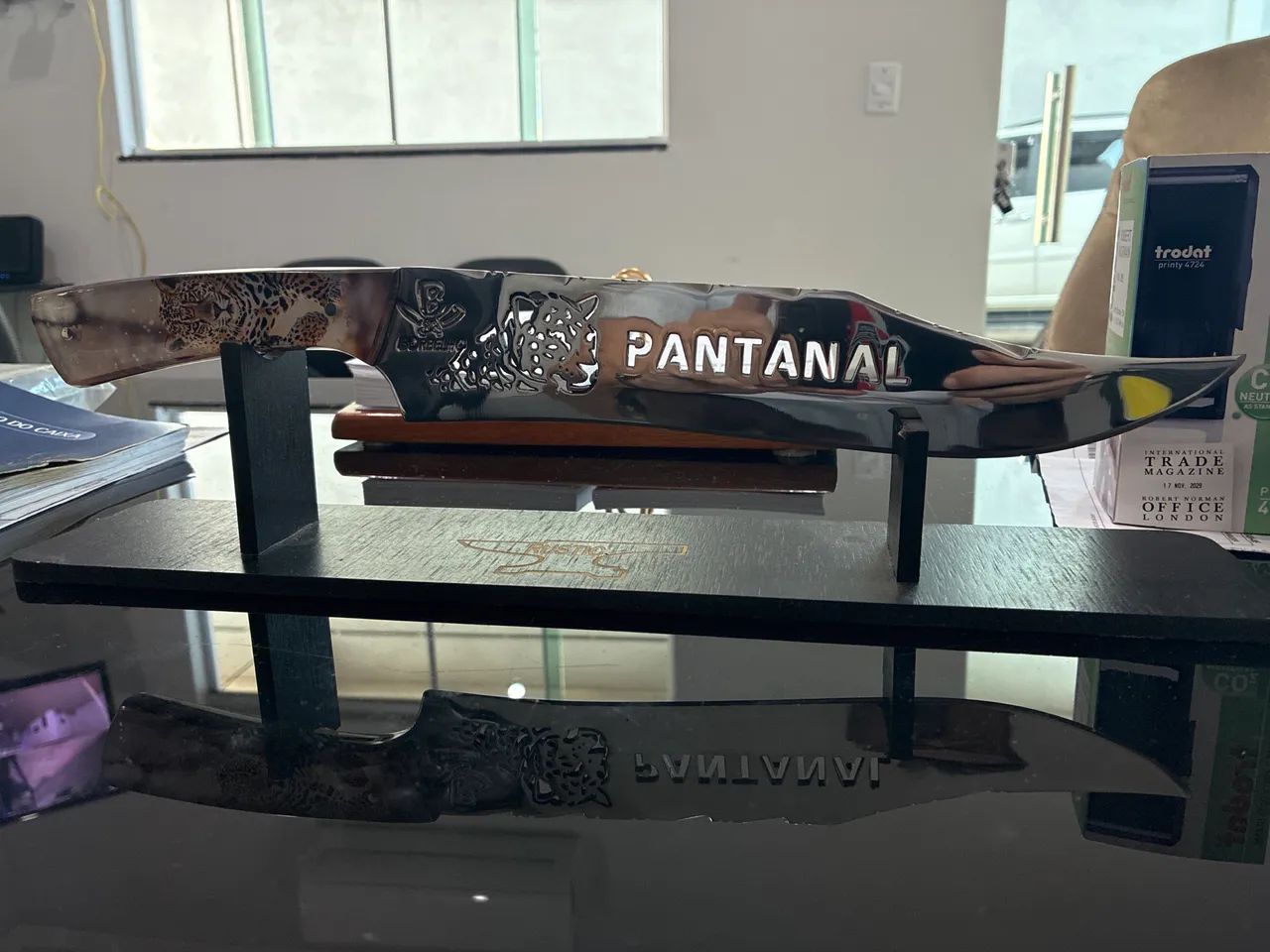 Vendo faca artesanal para churrasco  - Foto 4