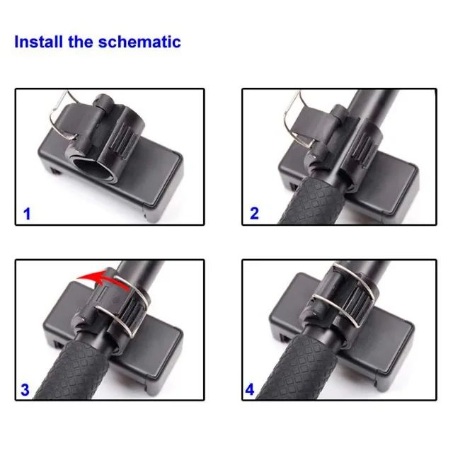 Suporte Celular e Smartphone para Pau de Selfie - Foto 5