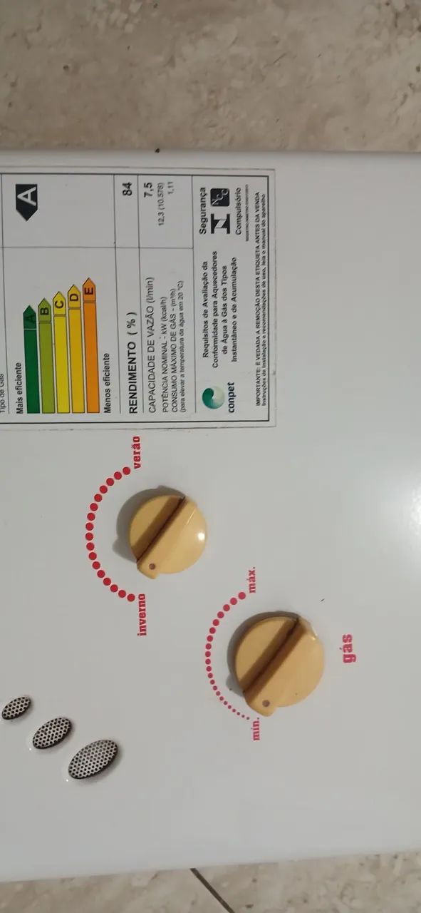 Vendo Aquecedor a Gás  - Foto 3