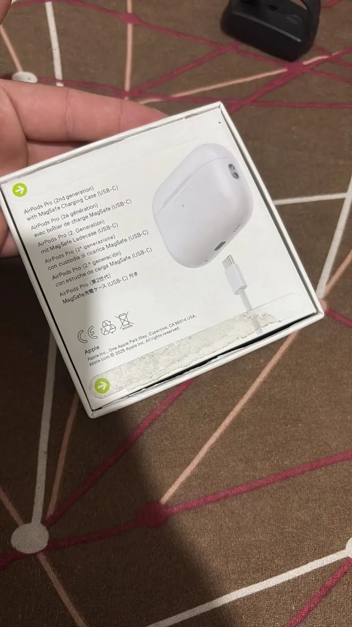 AirPods Pro 2ª Geração USB-C Original Apple + Caixa Completa