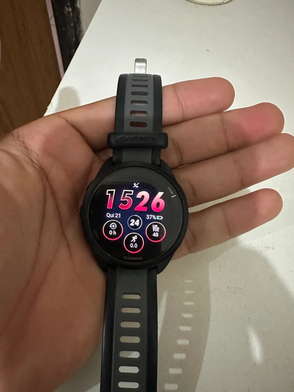 Relógio garmin 165