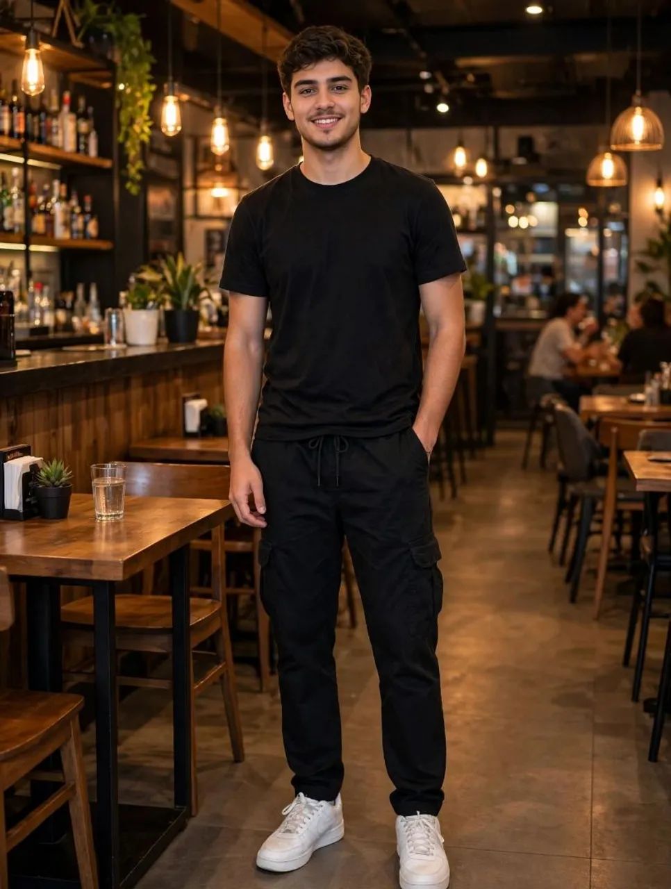 Calça cargo unisex  - Foto 4