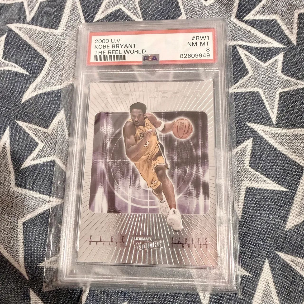Carta Graduada PSA 8 - Kobe Bryant, EN