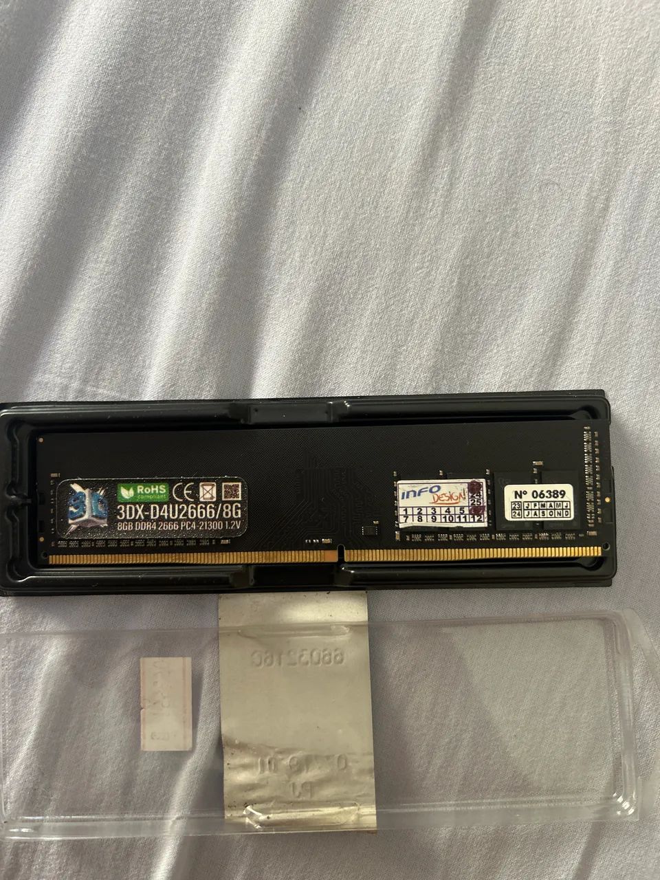 Memória ram kingston 8gb ddr4 2666mhz  - Foto 2
