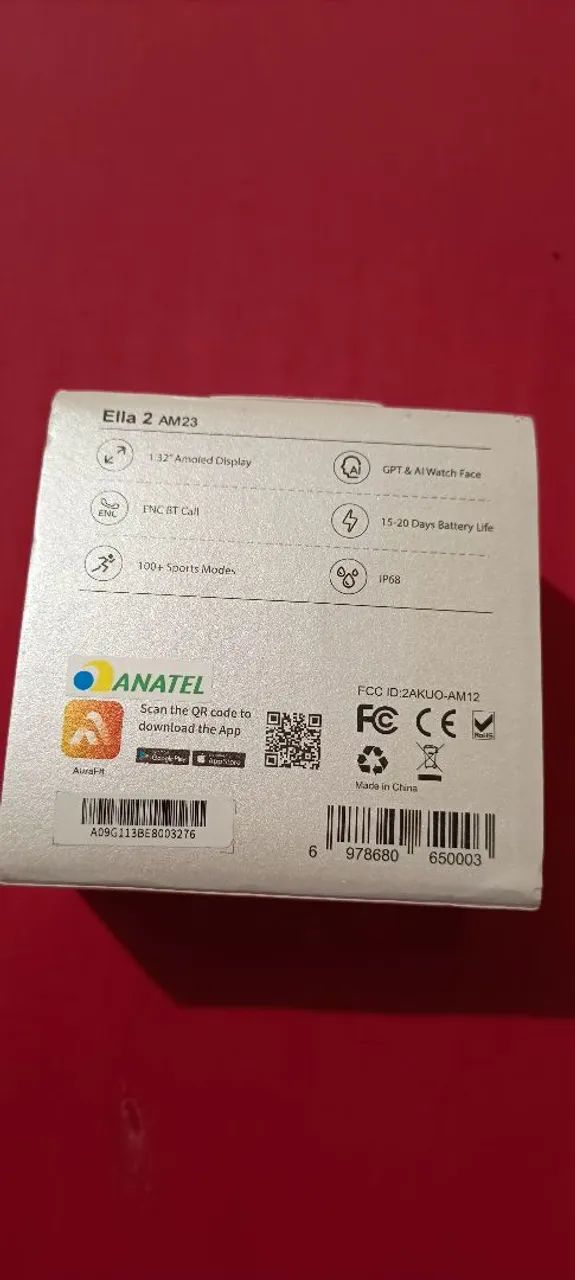 SMARTWATCH ROSA BLUETOOTH AURAFIT ELLA2 - Foto 3