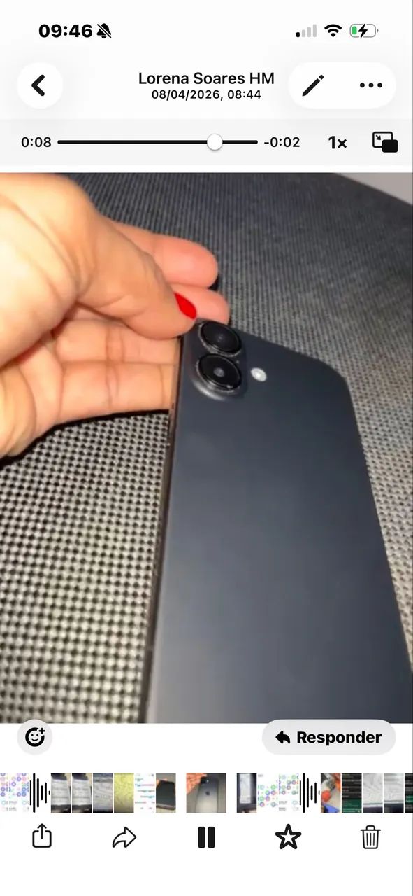 iPhone 16 semi novo 256g - Foto 2