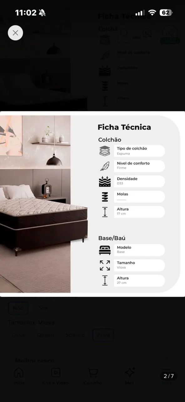 Cama queen nunca usada - Foto 2