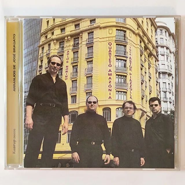 CD Quarteto Amazonia - Toca Astor Piazzolla, Adios Nonino