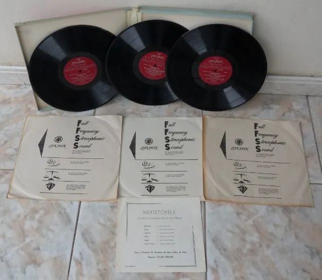 Boito Mefistofele-Box 1964-3 LPs - Foto 3