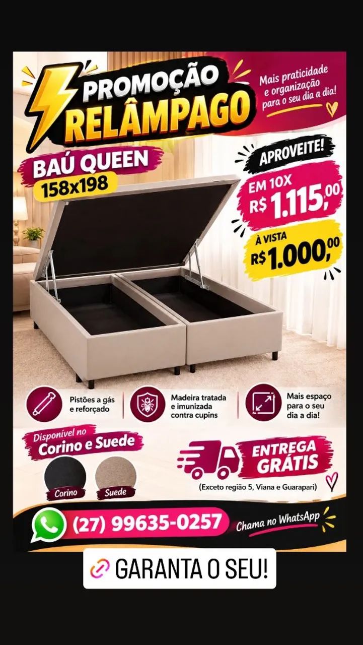 Baú Queen 