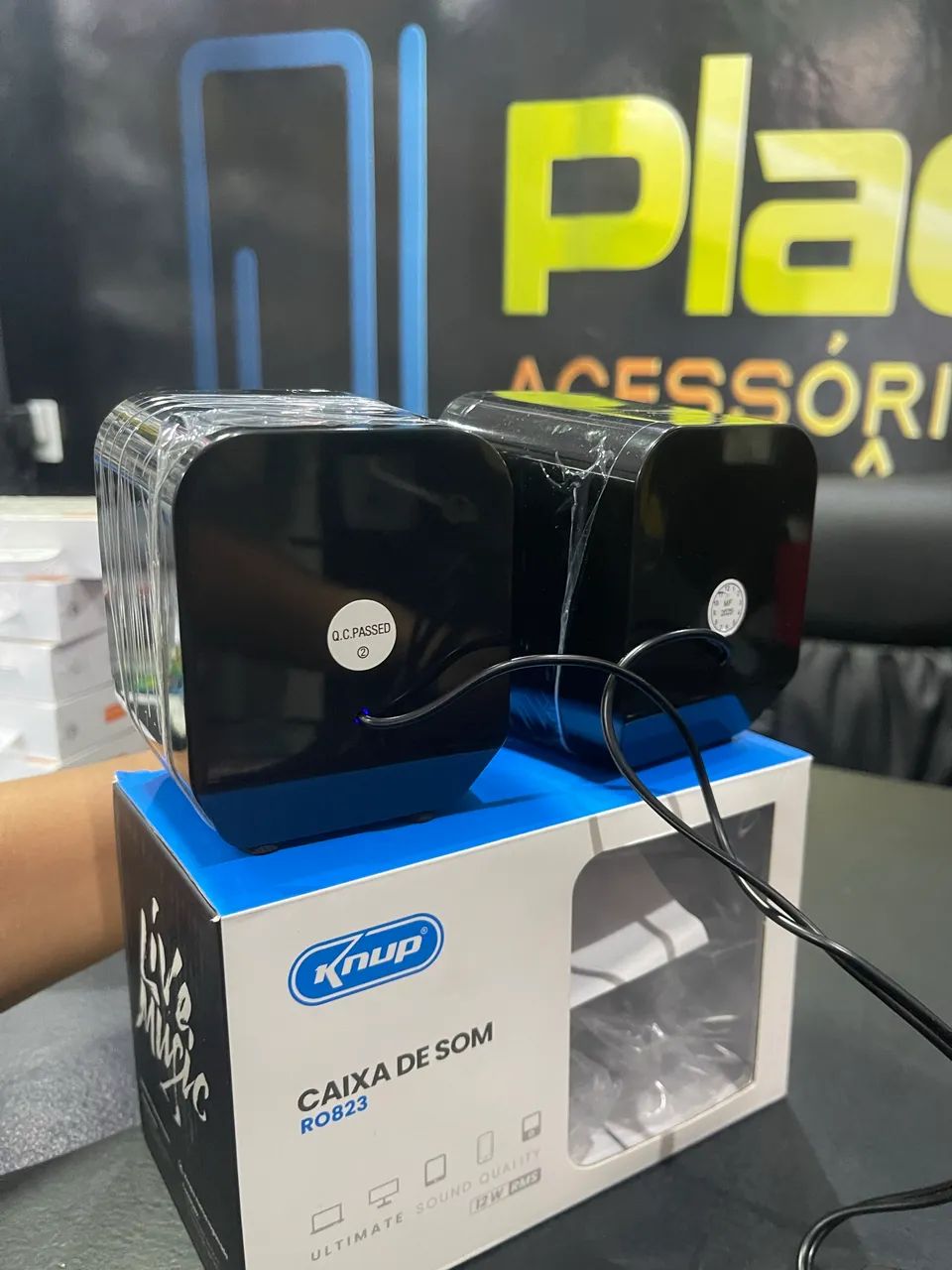 Caixa De Som Usb 12w Rms Knup Kp-ro823 - Foto 3